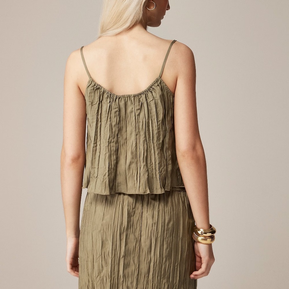 J.Crew Crinkled Tank Top - Picture 5 of 8